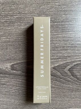 Summer Fridays Lip Butter Balm — vanilla